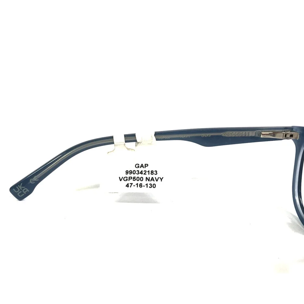 Gap Kids Eyeglasses Frames VGP500 NAVY 0NAV Blue Cat Eye Full Rim 47-16-130